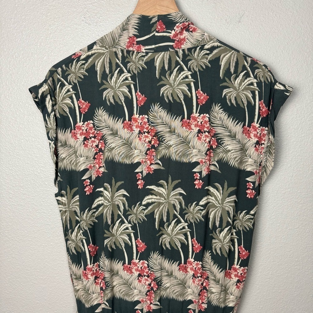 One Teaspoon x Revolve NWT Palm Kingston Tropical Shorts Romper - Picture 10 of 12